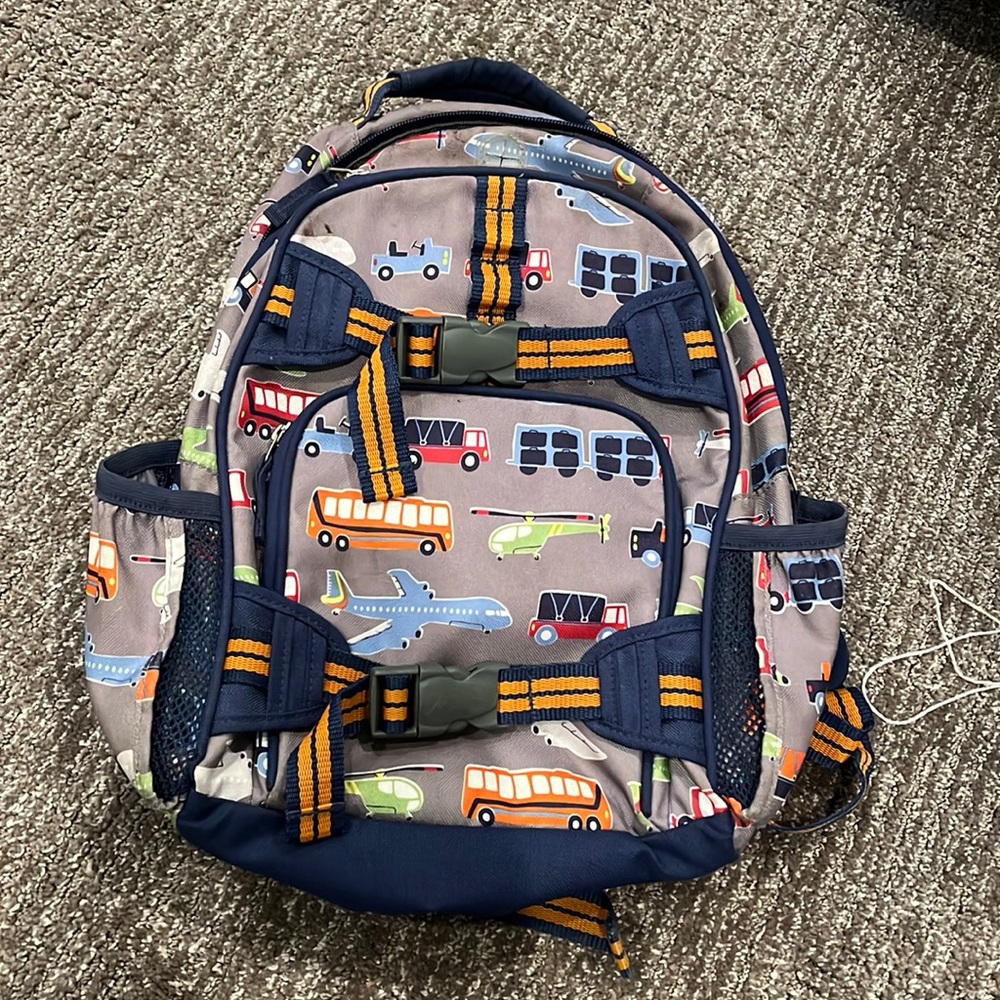 Pottery Barn Kids Transportation Backpack (small size)